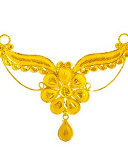 22K Gold Pendant L-3968