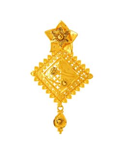 22k Gold Pendant L-3593