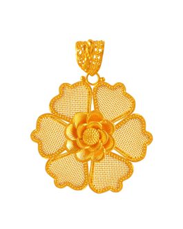 22k Gold Pendant L-3881