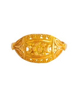 22K Gold Ring For Women LR-4497