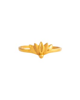 22K Gold Ring For Women LR-4601