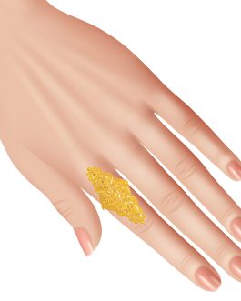 22K Gold Ladies Ring LR-4625