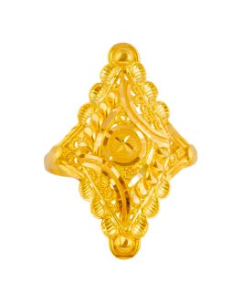 22K Gold Womens Ring LR-4658