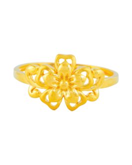 22K Gold Womens Ring LR-4663