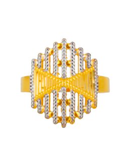 22K Gold Womens Ring LR-4679