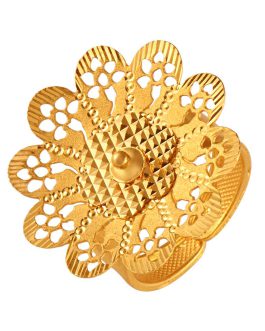 22K Gold Ladies Ring – LR-4322