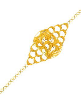 22K Gold Mantasa Handwear For Women MN-351
