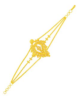 22k Gold Mantasa Handwear MN-354