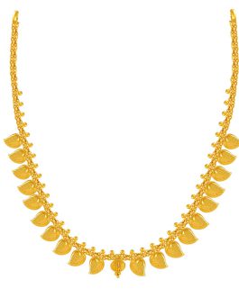22k Gold Necklace N-1648