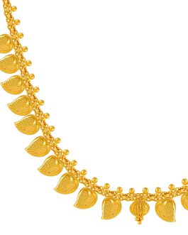 22k Gold Necklace N-1648