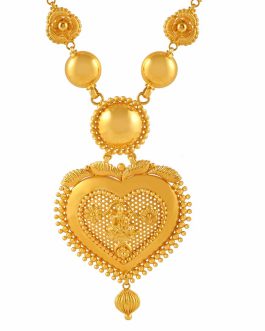 22K Gold Necklace For Women N-1703