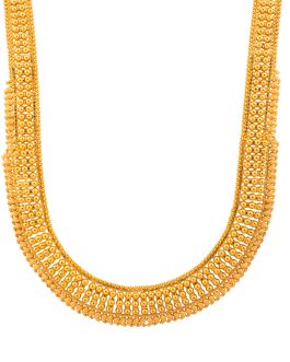 22K Gold Necklace For Women N-1753