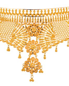22K Gold Necklace For Women N-1859