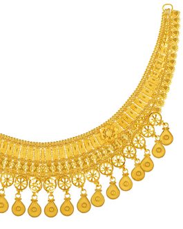 22k Gold Necklace N-1938
