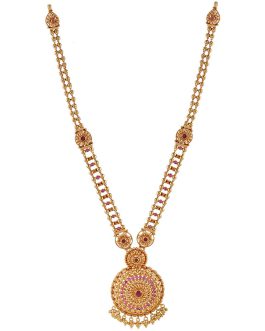 22K Gold Necklace For Women N-1939