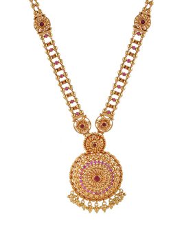 22K Gold Necklace For Women N-1939