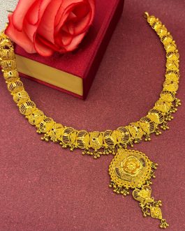 22K Gold Necklace For Women N-775