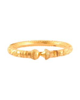 Mesmerizing Ethnic Naksha handcrafted Gold Bala  BL-1334
