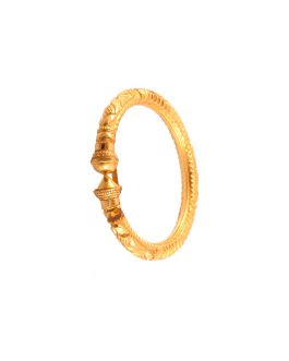 Mesmerizing Ethnic Naksha handcrafted Gold Bala  BL-1334