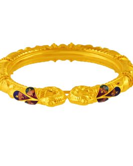 22K Gold Bala Handwear For Women BL-1364 with Hangor Mukh