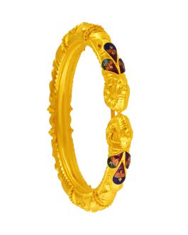22K Gold Bala Handwear For Women BL-1364 with Hangor Mukh