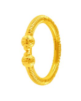 Modern and Trendy Ruli Gold Bala with Ball Mukh For Women BL-1396