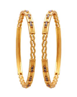 22k Gold Bangles CH-1870