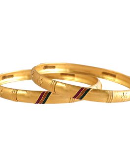 22k Gold Bangles CH-2055