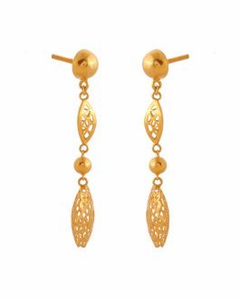 22k Gold Jhumka Earrings For Women ER-2632