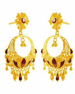 22K Gold Earrings For Women ER-3246