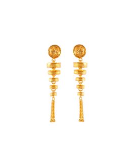 22k Gold Jhumka Earrings For Women ER-TJ-49