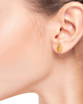 22k Gold Ear Tops For Women ET-4703