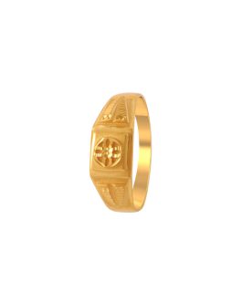 Grandiose 22K Gold Gents Ring – GR-1712