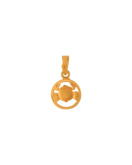 22k Gold Pendant L-1932