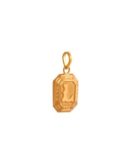 18k Gold Pendant L-3343