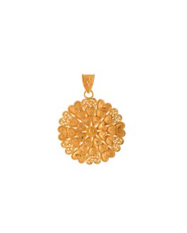 22k Gold Pendant L-3569