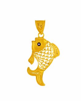 22K Gold Pendant L-3695