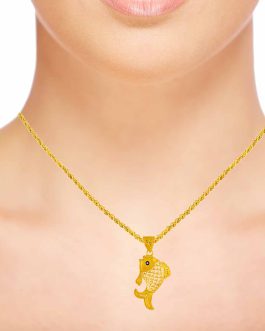 22K Gold Pendant L-3695