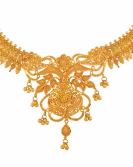 22K Gold Necklace N-1057