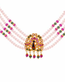 22K Gold Necklace For Women N-1444