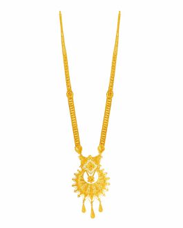 22K Gold Necklace For Women N-1498