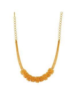 22K Gold Necklace For Women N-TJ-41