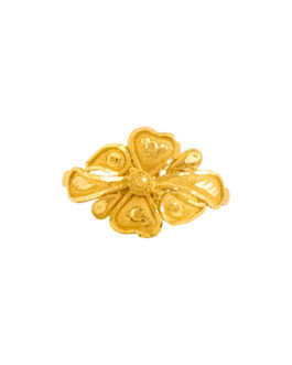 22k Gold Finger Ring LR-4493