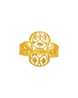 22k Gold Finger Ring LR-4623