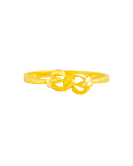 22k Gold Finger Ring LR-4643