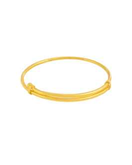 22K Gold Wristlet WR-1855 1.5 INCH+BABY ADJUSTABLE