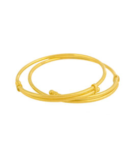 22K Gold Wristlet WR-1855 1.5 INCH+BABY ADJUSTABLE