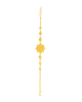22K Gold Wristlet WR-1876 6.5 Inches
