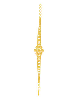 22K Gold Wristlet WR-1877 6.5 Inches