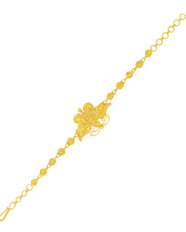 22K Gold Wristlet WR-1878 6.5 Inches